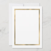 Orangelbes Rosa Blumengebirge Sommergebirge Brautp Einladung (Rückseite)