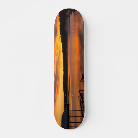 Orangelicious Morning Skateboard (Vorne)