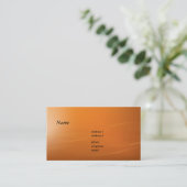 orangeline Visitenkarte (Stehend Vorderseite)