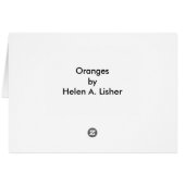 Orangen (Rückseite Horizontal)
