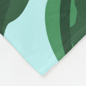 Orangen auf Blätterzweigen nahtlos, Zitrusfrüchte  Fleecedecke (Ecke)