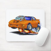 Orangen-Auto 1998-02 Firebird Transportes morgens Mousepad (Mit Mouse)