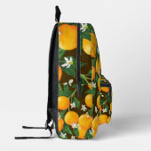 Orangen Bedruckter Rucksack (Links)