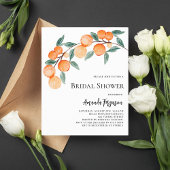 Orangen Budget Braudusche Einladung