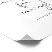 Orangen \ Danke, dass Sie kommen Poster (Ecke)