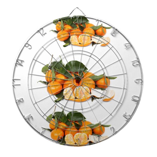 Orangen Dartscheibe (vorne)