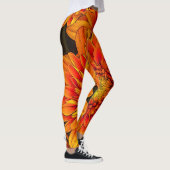 Orangen-Explosions-Yoga-Hosen/Leggings Leggings (Rechts)