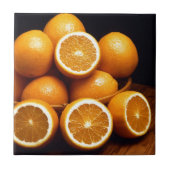 Orangen Fliese (Vorderseite)