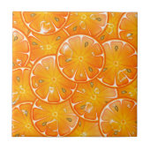 Orangen Fliese (Vorderseite)