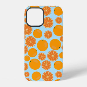Orangen-Frucht-Muster iPhone 12 Hülle