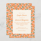 Orangen Fruchtsaftkuchen Dusche (Vorne/Hinten)