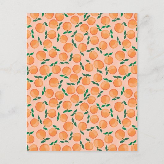 Orangen Fruchtsaftkuchen Dusche (Rückseite)