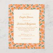 Orangen Fruchtsaftkuchen Dusche (Vorderseite)