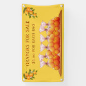 Orangen für den Verkauf individuell anpassen Preis Banner (Vertikal)