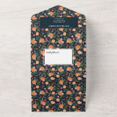 Orangen, getrocknet 4 Fotos zu Weihnachten All In One Einladung (Außenbereich)