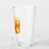 Orangen Glas (Links)
