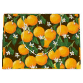 Orangen Große Geschenktüte (Vorderseite)