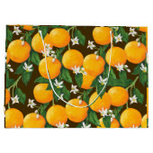 Orangen Große Geschenktüte (Rückseite)