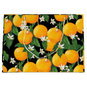 Orangen Große Geschenktüte (Vorderseite)