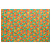 Orangen in blau stoff (Yard (91,4 cm))
