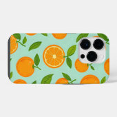 Orangen iPhone Hülle (Rückseite (Horizontal))