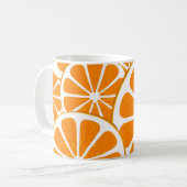 Orangen. Kaffeetasse (Vorderseite Links)