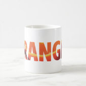 Orangen Kaffeetasse (Mittel)