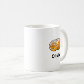 Orangen Klassische Tasse (VorderseiteRechts)