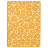 Orangen Klemmbrett (Rückseite)