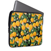 Orangen Laptopschutzhülle (Vorne Rechts)