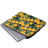 Orangen Laptopschutzhülle (Vorne Knopf)