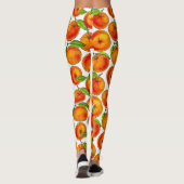 Orangen Leggings (Rückseite)