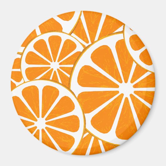 Orangen. Magnet (Vorne)