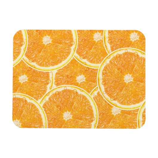 Orangen Magnet (Horizontal)