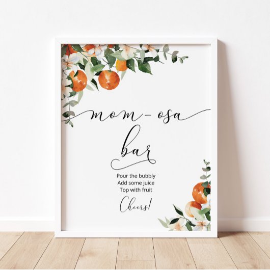 Orangen-Mama-osa-Bar Poster