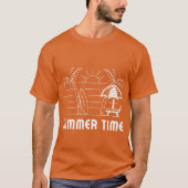 Orangen-Männer im Sommer T-Shirt (Vorderseite)