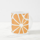 Orangen. Mattglastasse (VorderseiteRechts)