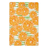Orangen Mini Klemmbrett (Rückseite)