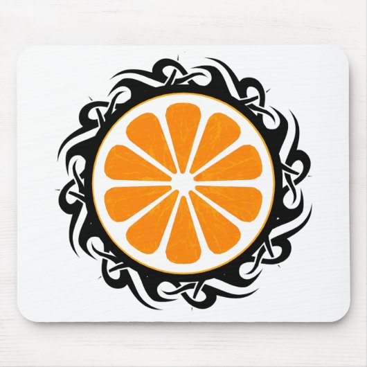 Orangen. Mousepad (Vorne)