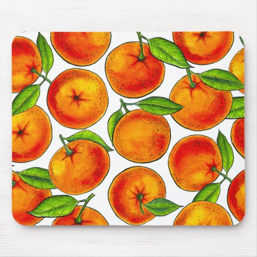 Orangen Mousepad (Vorne)