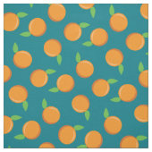 Orangen Niedlich Obstküche Stoff (Muster)