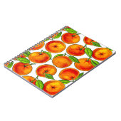 Orangen Notizblock (Linke Seite)