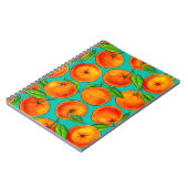 Orangen Notizblock (Linke Seite)