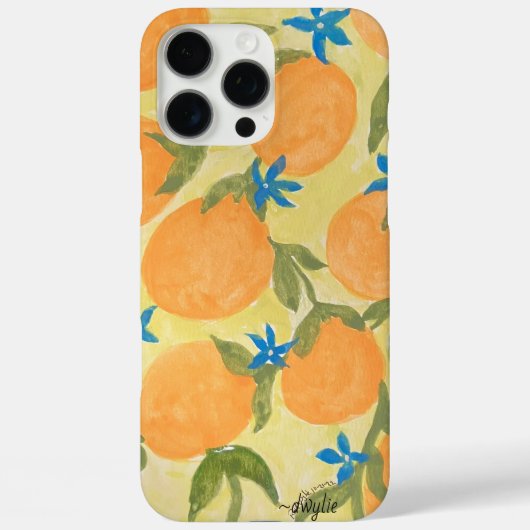 Orangen, Orangen, Orangen Case-Mate iPhone Hülle (Rückseite)