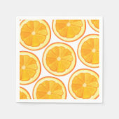 Orangen - Papier Napkins Serviette (Vorderseite)