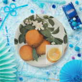 ORANGEN-Pappteller Pappteller (Party)