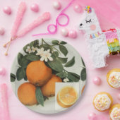 ORANGEN-Pappteller Pappteller (Party)