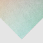 Orangen-Pfirsich-Minze-Hochzeit Seidenpapier (Detail)
