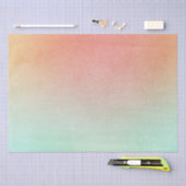 Orangen-Pfirsich-Minze-Hochzeit Seidenpapier (Handwerk)