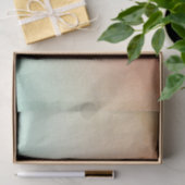 Orangen-Pfirsich-Minze-Hochzeit Seidenpapier (Geschenk)